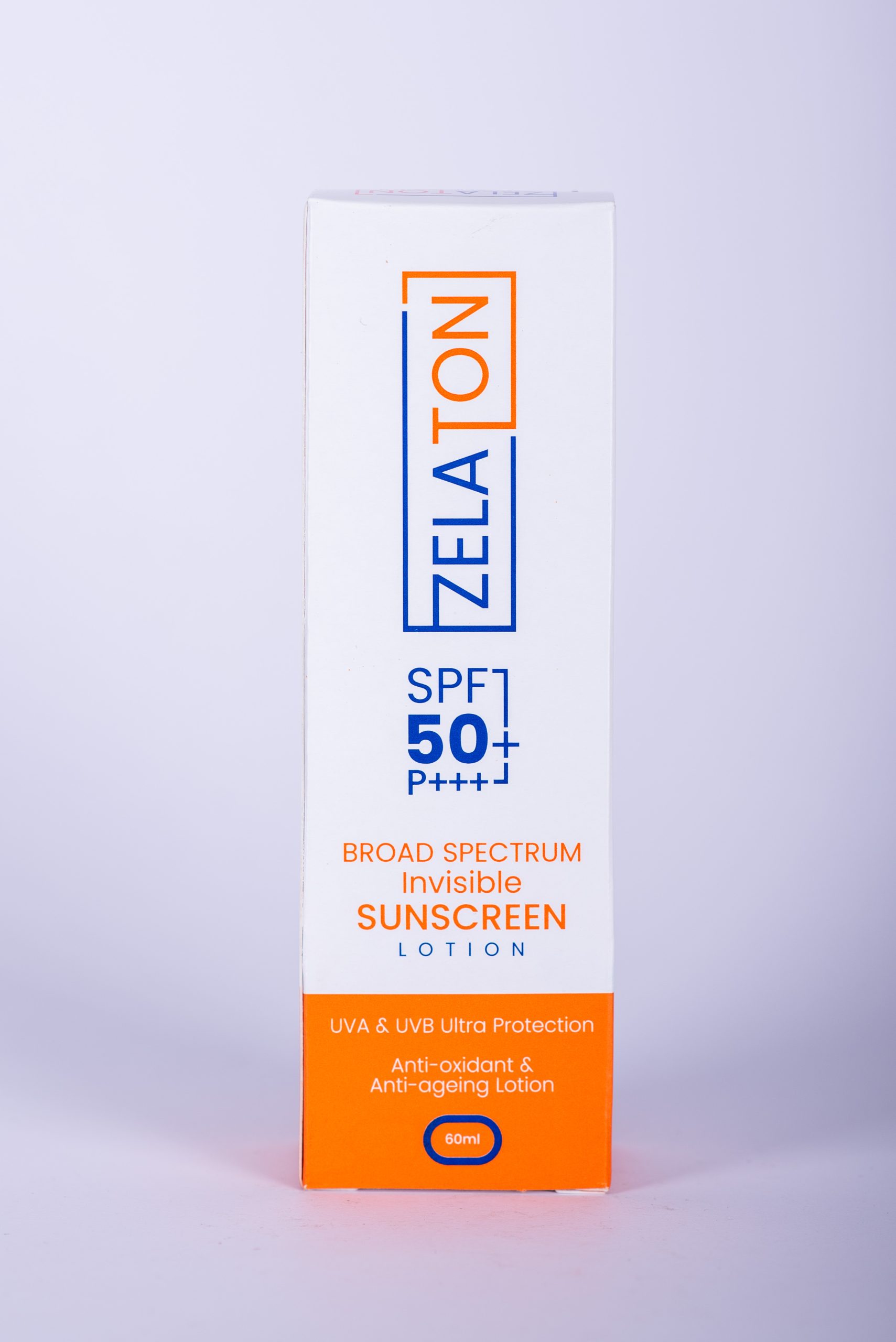 Zelaton SPF 50 Sunscreen Lotion 60ml