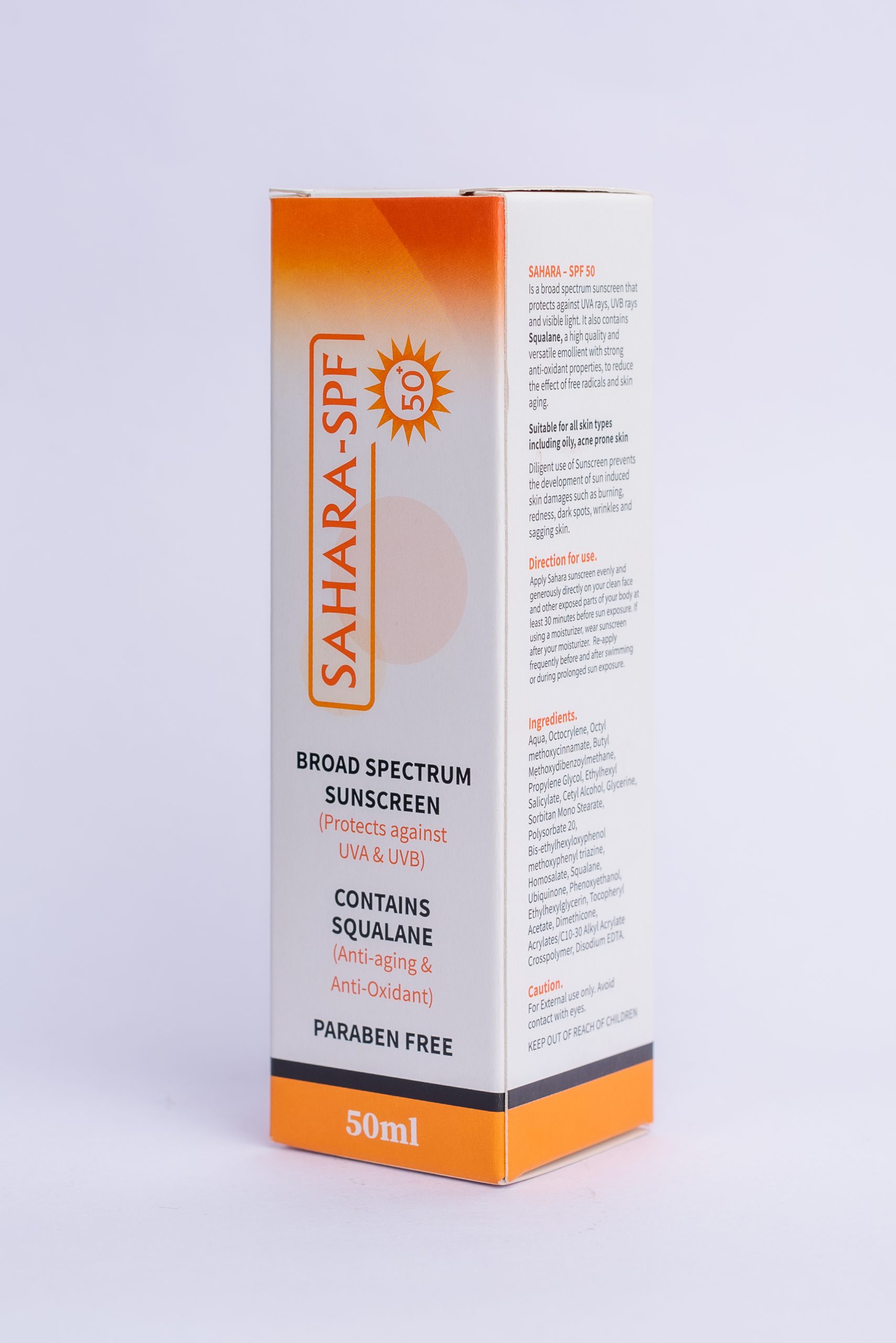 Sahara Spf 50+ - 50ml - Image 2