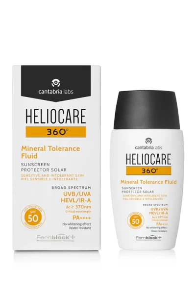 Heliocare Mineral Tolerance Fluid Sunscreen SPF 50 50ml